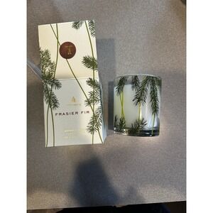 Thymes Frasier Fir Aromatic Candle 6.5oz Glass Jar Single Wick New In Box
